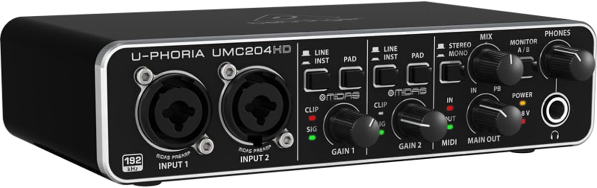 Behringer UMC204HD (B00QHURLCW)