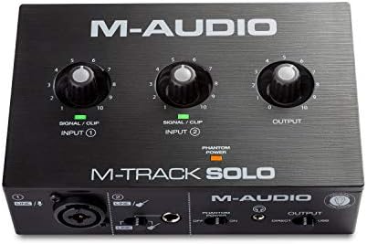 M-AUDIO M-Track Solo USB Audio Interface