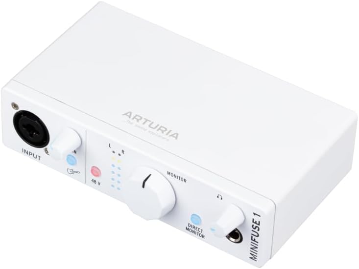 Arturia MiniFuse USB Audio & MIDI Interface, MiniFuse 1