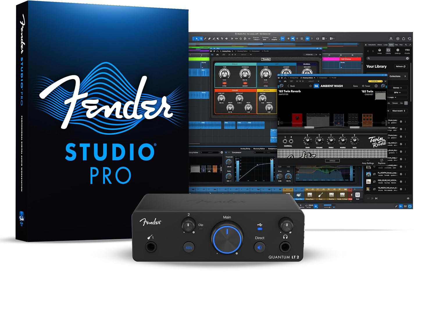 Fender Quantum LT2 USB Audio Interface